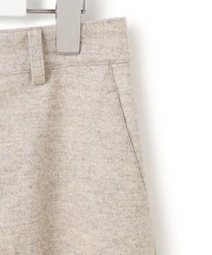 23区 L ラメミックスツイード クロップド パンツ