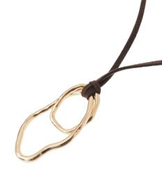 AMERICAN HOLIC メタルフープスライドネックレス