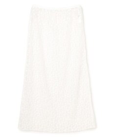 UNFILO L エンブロイダリー レーススカート