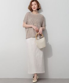 23区 【先行予約】バンブーハンドル 2WAY ミニマル バッグ