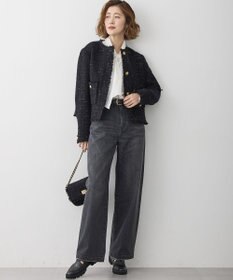 23区 S 【滝沢眞規子さん着用/VERY掲載/洗える】23区DENIM ストレッチ ワイドパンツ