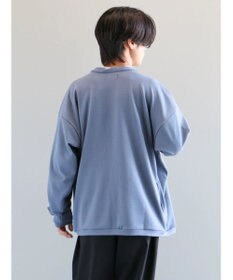 CRAFT STANDARD BOUTIQUE 梨地カットカーディガン＋ＬＳ　ＴＥＥーＳＥＴ