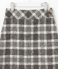 自由区 L BALLIループミルドチェック スカート