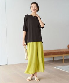 UNFILO スゴ機能 ハーフスリーブニットT