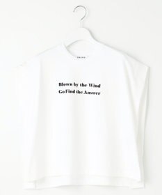 23区 【SACRA】フォールデッドライン ロゴカットソー