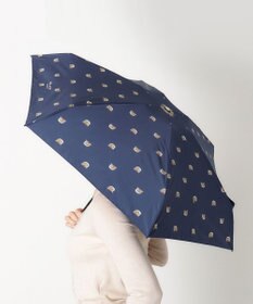 MOONBAT 【UVカット/コンパクト】ポール & ジョー (PAUL & JOE ACCESSOIRES) 折りたたみ雨傘 ドットヌネット
