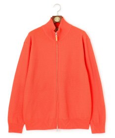 J.PRESS MEN 【KING SIZE】ハイツイストヘリンボン フルジップカーディガン