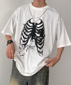 WEGO アクセ付きハードグラフィックT（SS）