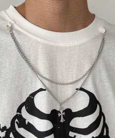 WEGO アクセ付きハードグラフィックT（SS）