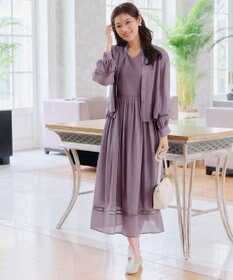 Tiaclasse 【洗える】はしごレースパフ袖シャツ