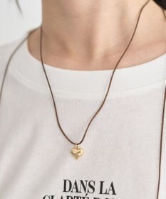 earth music&ecology ハートコードネックレス