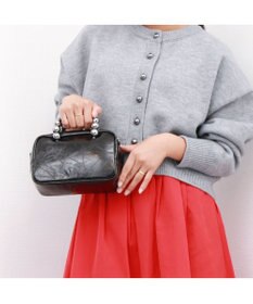 UNBILLION カカトゥ kakatoo / メタルビーズハンドル2wayスクエアバッグ