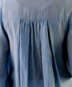 Tiaclasse 【洗える】はしごレースパフ袖シャツ