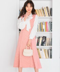 Feroux 【新色追加・洗える】ボリューム リボンタイ ブラウス