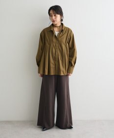 CRAFT STANDARD BOUTIQUE タイ付きタックシャツチュニック