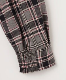 組曲 シアーツイルチェック ワンピース