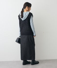 CRAFT STANDARD BOUTIQUE ツイード編みニットベスト