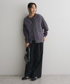 CRAFT STANDARD BOUTIQUE ツイード編みニットベスト