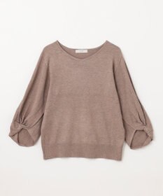 ANY 【洗濯機可】ボリュームスリーブニット