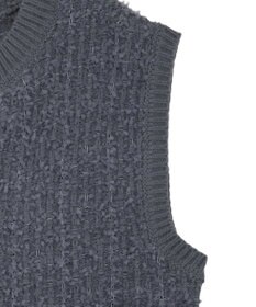 CRAFT STANDARD BOUTIQUE ツイード編みニットベスト