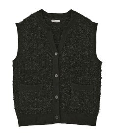 CRAFT STANDARD BOUTIQUE ツイード編みニットベスト