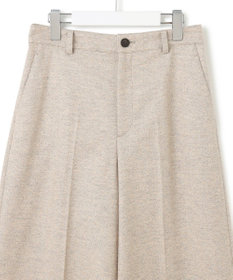 23区 L ラメミックスツイード クロップド パンツ