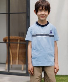 J.PRESS KIDS 【速乾】【100-130cm】ラインプリント Ｔシャツ