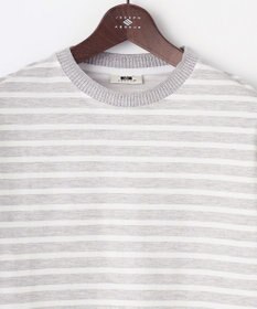 JOSEPH ABBOUD 【オーガニックコットン使用】インレーボーダー Tシャツ