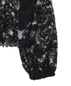 AMERICAN HOLIC 前後２WAYシアーレースブラウス