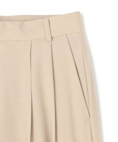 BEIGE， 【GISELe 6月号掲載】OREGANO / サマーウールタックワイドパンツ