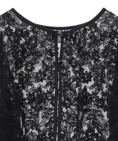 AMERICAN HOLIC 前後２WAYシアーレースブラウス