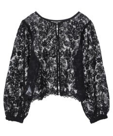 AMERICAN HOLIC 前後２WAYシアーレースブラウス