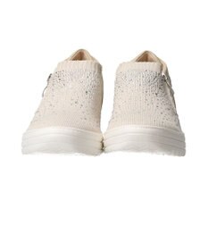 Bridget Birkin 【Round About】ラインストーンインヒールスニーカー