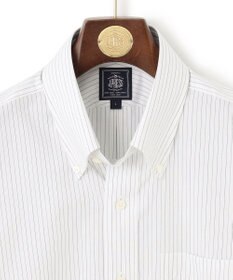 J.PRESS MEN 【EXTRA COMFORT / 形態安定・ストレッチ・抗菌防臭・速乾】ピンオックス オルタネートストライプ 半袖シャツ/B.D.