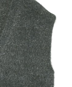 earth music&ecology 【予約】キャットライクヤーンニットベスト