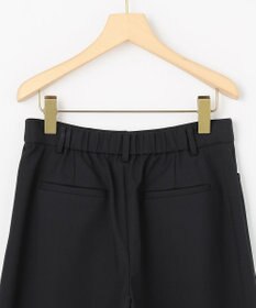 組曲 【先行予約・WEB限定】サテンストレッチ ワイドパンツ