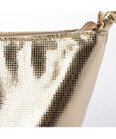 UNBILLION カシュカシュ cachecache / ギャザーハンドルメタリックミニショルダー