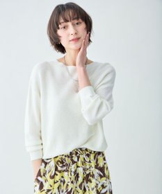 ANY L アクリルガーターニット