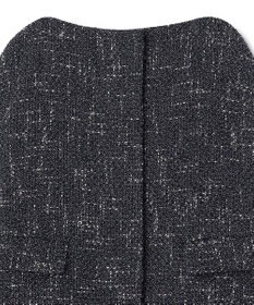 BEIGE， TRIPHANE / バックニットツイードビスチェ