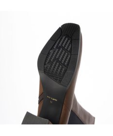 MODE ET JACOMO <carino>【レイン対応】フレアヒールサイドゴアブーツ