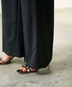 GRACE CONTINENTAL タキシードワイドパンツ