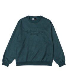 WEGO フェイクスウェードロゴプルオーバー