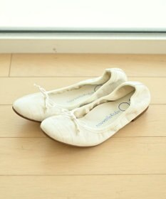 nouvelleRobe Oū 【本革・高反発】Round ラウンドトゥ 型押しバレエシューズ