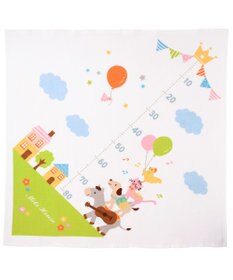 MIKI HOUSE HOT BISCUITS 身長計ガーゼバスタオル ギフトセット【BOX付き】