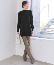 Tiaclasse 【安田美沙子さん着用・新色追加・日本製】すふれ起毛ストレートパンツ