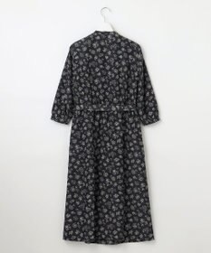 J.PRESS LADIES L 【WEB限定カラーあり・洗える】ラインフラワープリント ワンピース