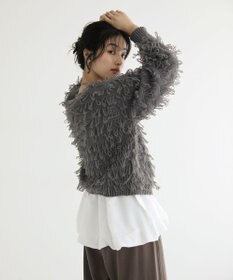 Green Parks ループニットカーディガン