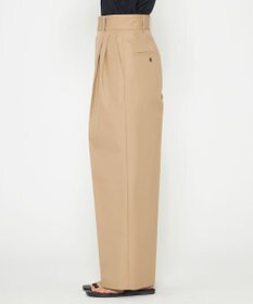 uncrave 【撥水・花粉防止・洗濯機洗い可】クリアツイル ワイドパンツ（uncrave STANDARD）