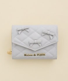 Maison de FLEUR ロンバスキルトリボンウォレット