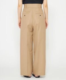 uncrave 【撥水・花粉防止・洗濯機洗い可】クリアツイル ワイドパンツ（uncrave STANDARD）